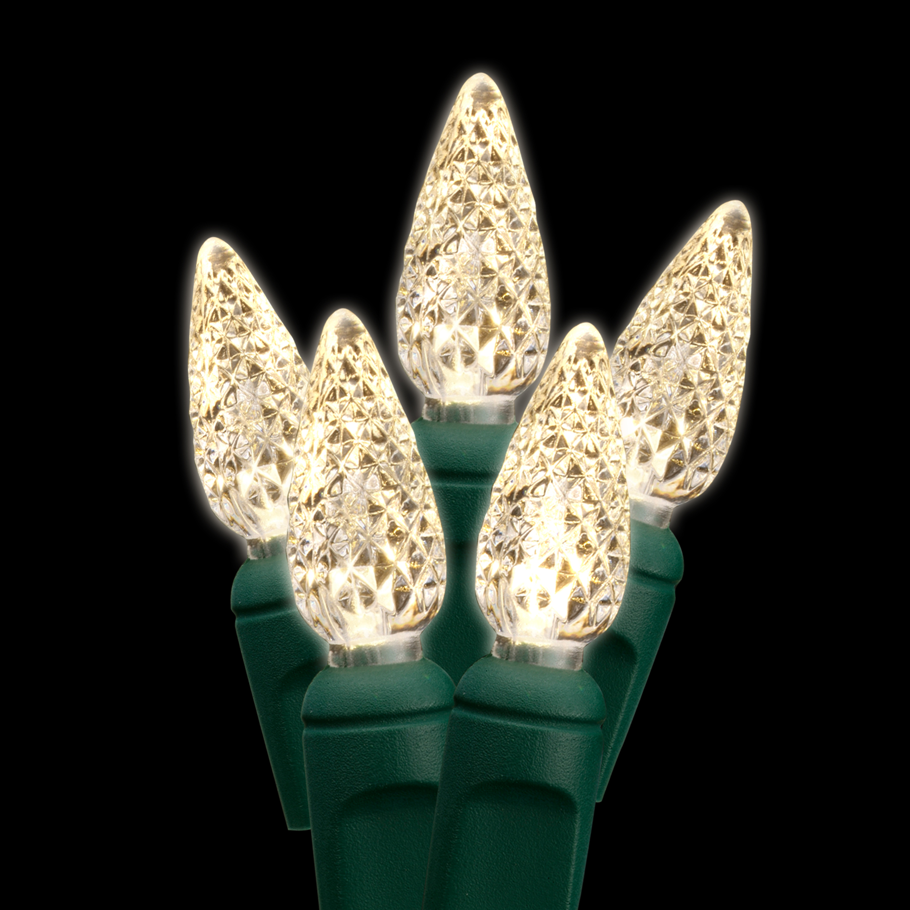 LIGHT LED O/D C6 FACETED 70L WARM WHITE Christmas Forever