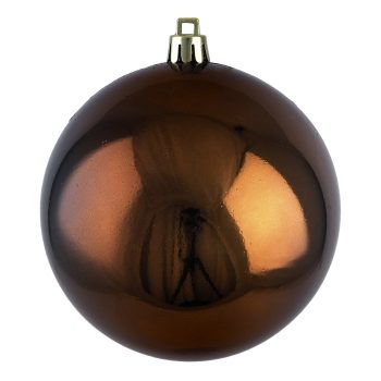 BALL 90MM SHINY RUSTY COPPER