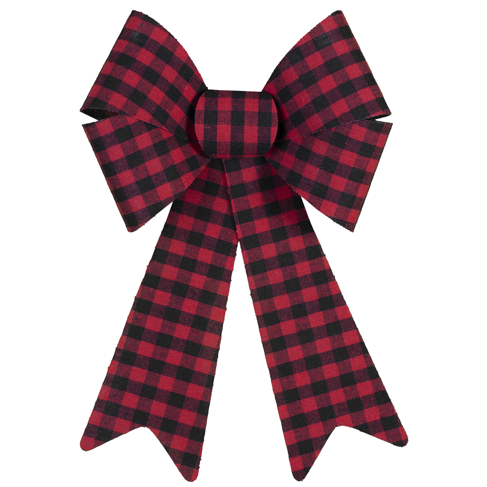 BOW RED/ BLACK 9