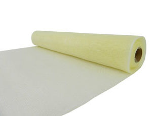DECOR MESH 21" X 10 YDS IVORY/ SILVER SHIMMER