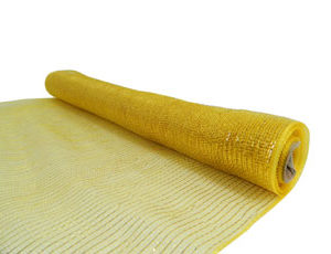 DECOR MESH 21" X 10 YDS GOLD DLX SPARKLE