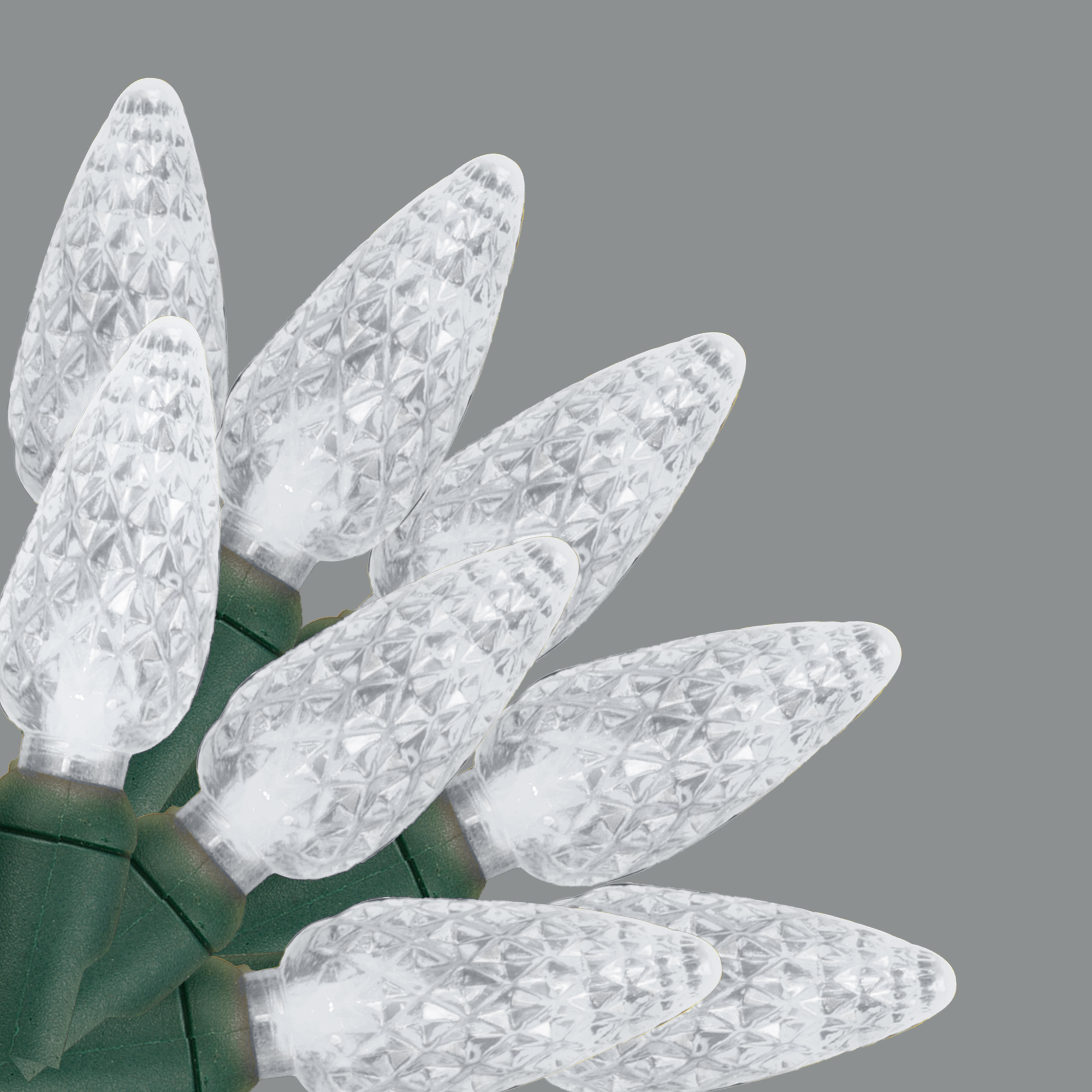 LIGHT LED O/D C6 FACETED 70L PURE WHITE