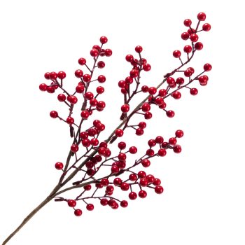 SPRAY BERRY 18" RED COUNTRY BERRY