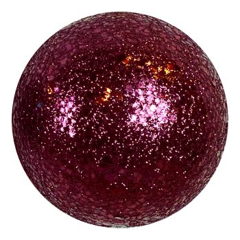 BALL GLITTER 120MM BOYSENBERRY
