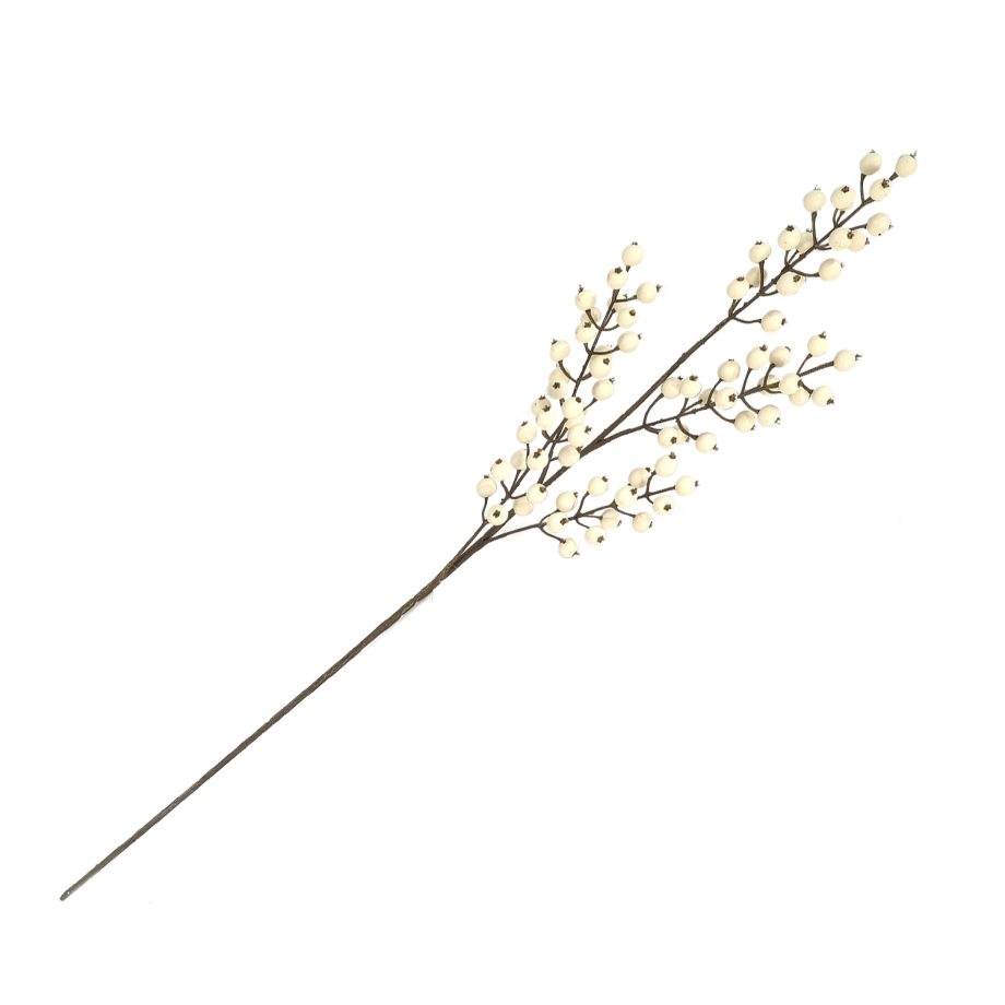 SPRAY BERRY 30" CREAM BERRY