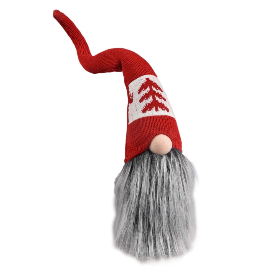 GNOME PLUSH 28" W/LONG HAT W/FUR BODY
