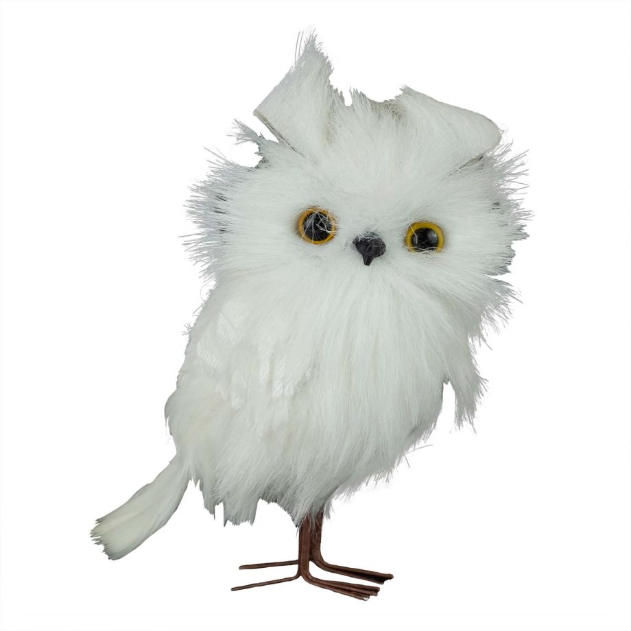 OWL WHITE 5" FUR