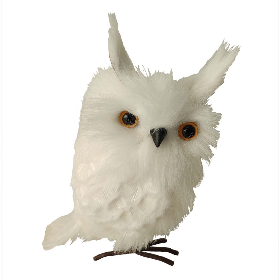 OWL WHITE 7" FUR