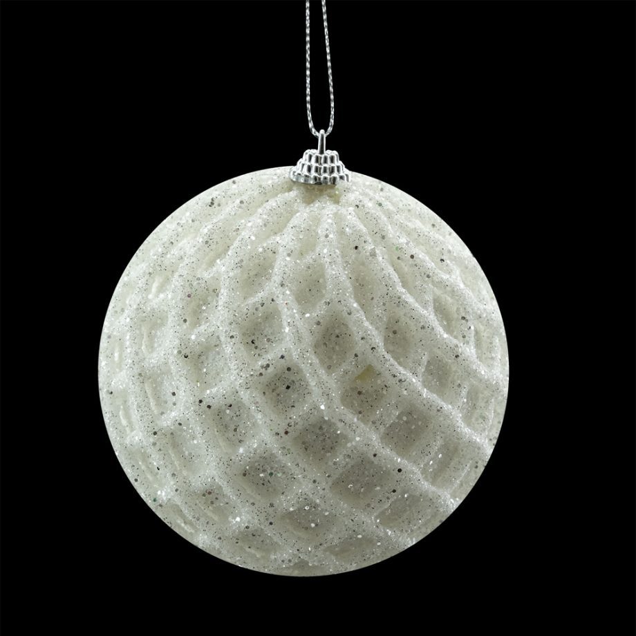 BALL WHITE 150 MM W/NETTING & GLTR.