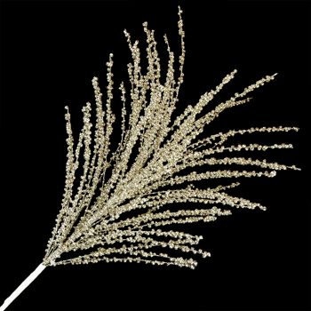 SPRAY FIREWORKS 24" CHAMPAGNE GLTR W/ MINI BALL FLOCKING