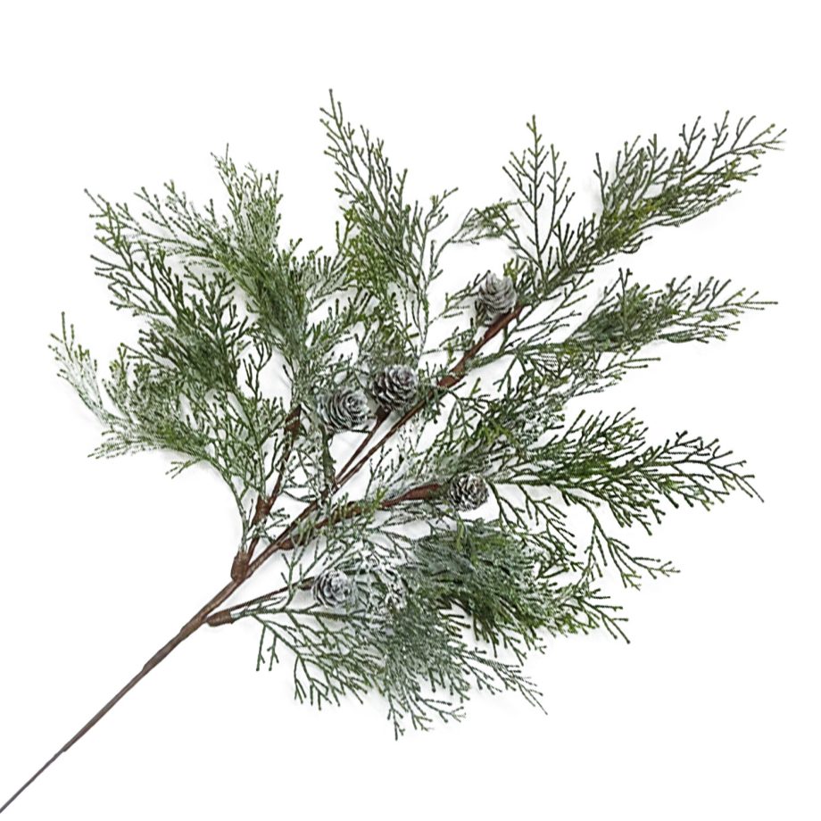 SPRAY CEDAR 28.5" NATURAL W/ MINI CONES
