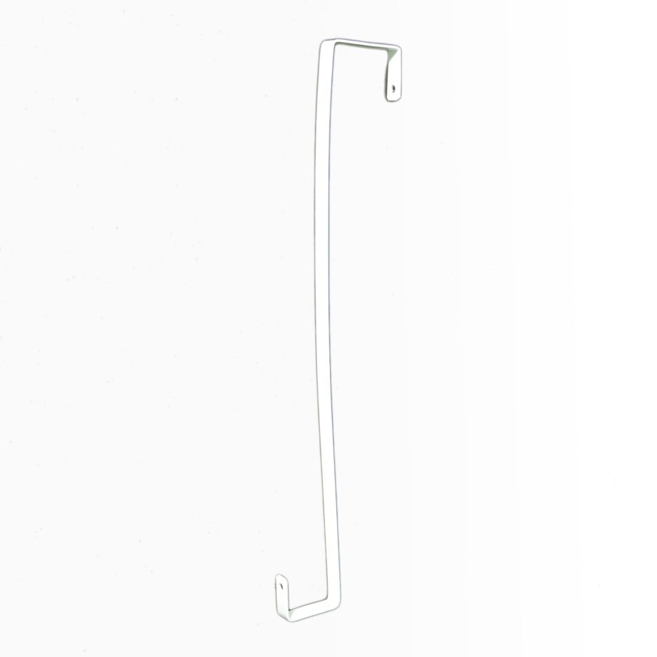 WREATH HANGER 14" MATTE WHITE