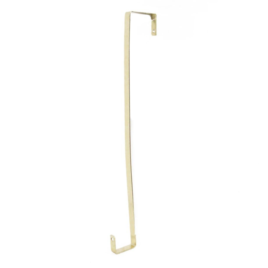 WREATH HANGER 14" SHINY GOLD