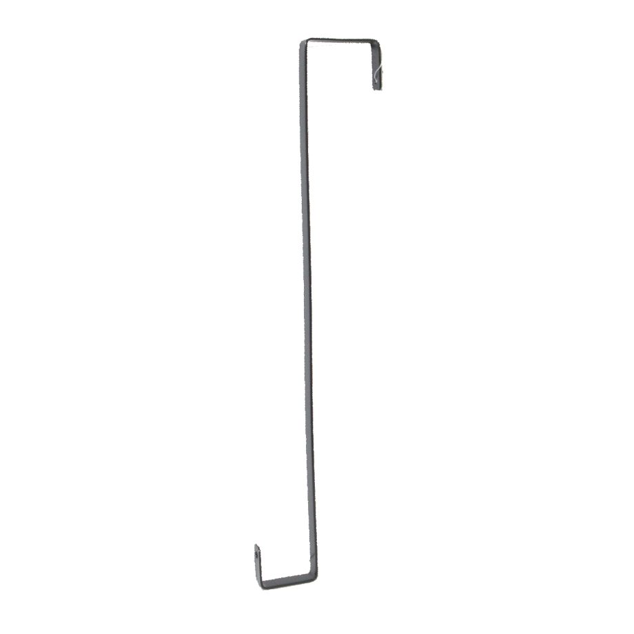 WREATH HANGER 14" MATTE BLACK