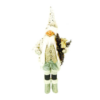 GNOME STANDING IVORY/GOLD 24" WITH GIFT