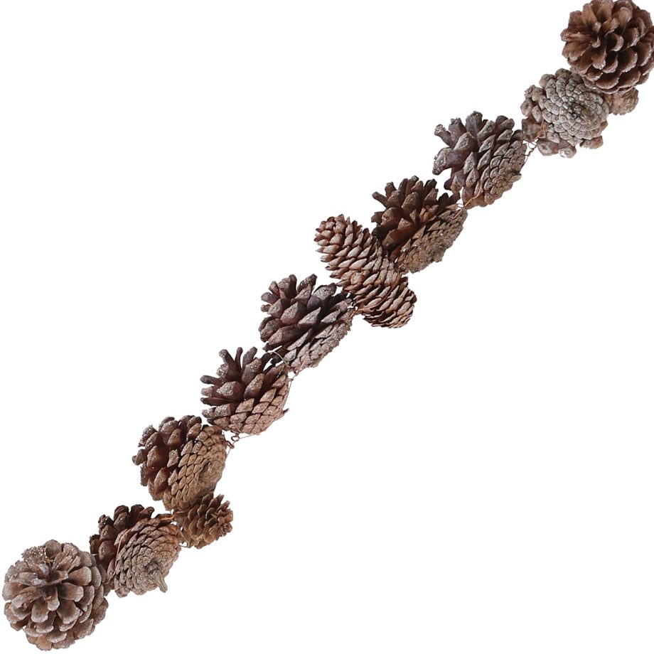 GARLAND NATURAL PINECONE 59" NATURAL FINISH