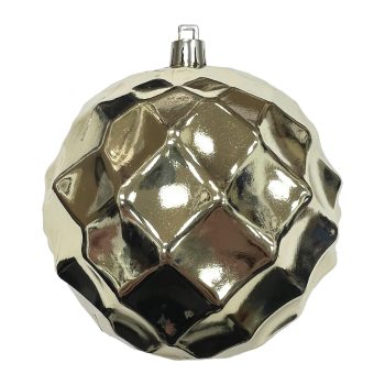 BALL DIAMOND IN. 100MM SHINY GOLD