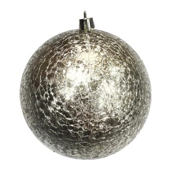 BALL EMBOSSED 100MM MATTE GOLD