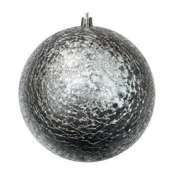 BALL EMBOSSED 120MM MATTE GRAY