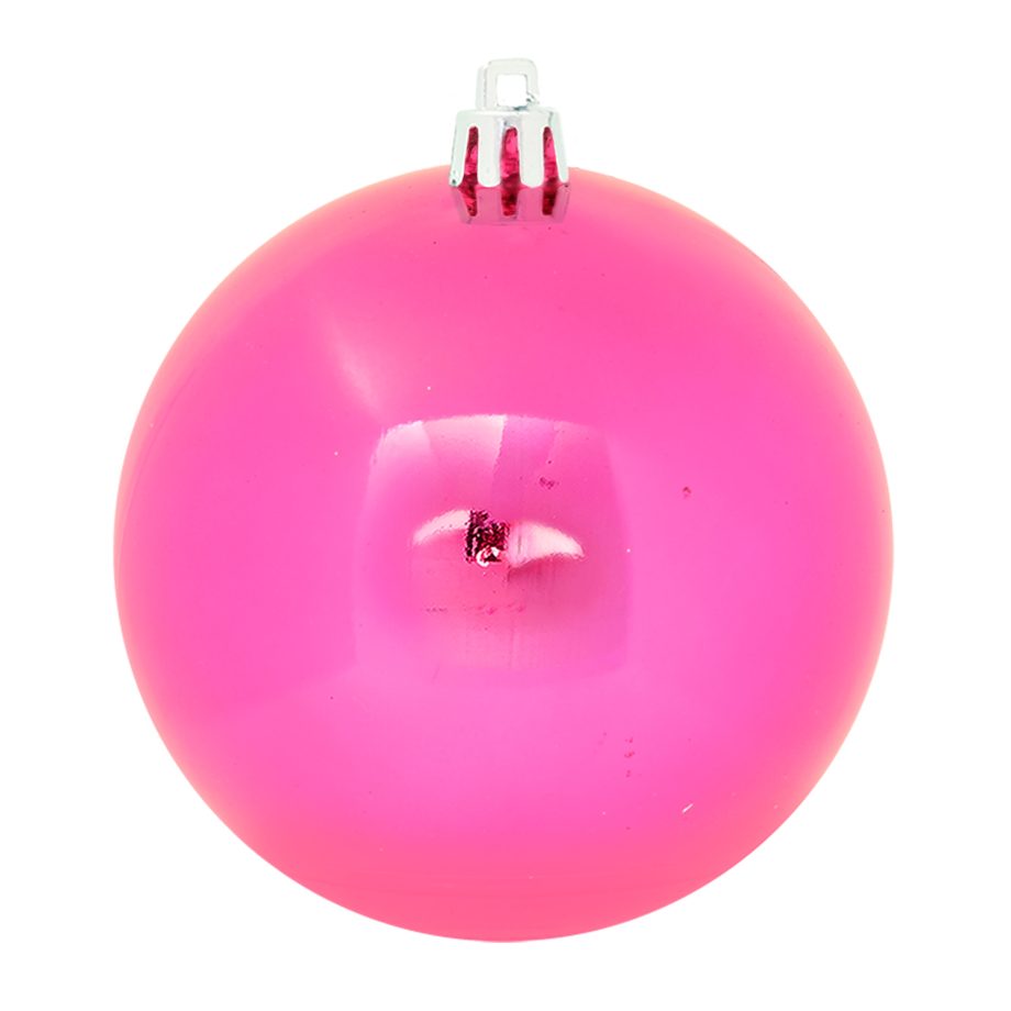 BALL 90MM SHINY FUCSHIA
