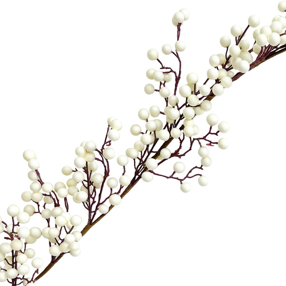 GARLAND BERRY 72" MATTE WHITE