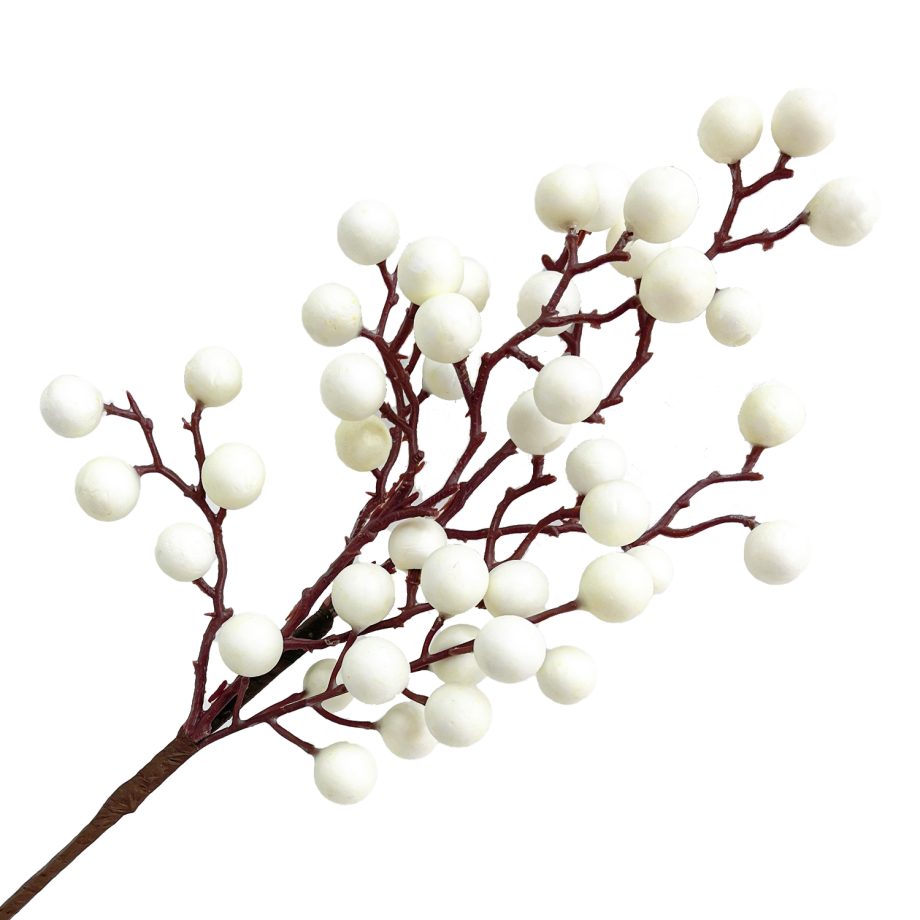SPRAY BERRY 16" MATTE WHITE