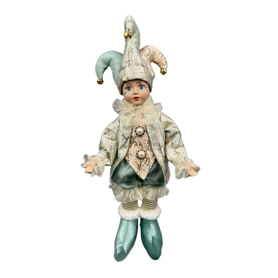 DOLL STANDING 18" MINT/GOLD