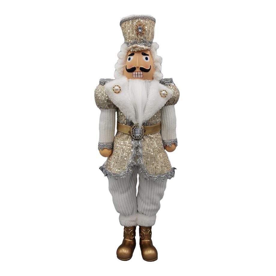 NUTCRACKER 22" GOLD/SILVER ROYALTY SUIT
