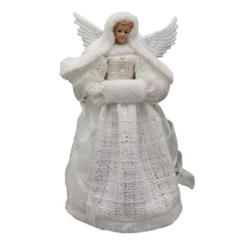 ANGEL TREE TOP 16" WHITE