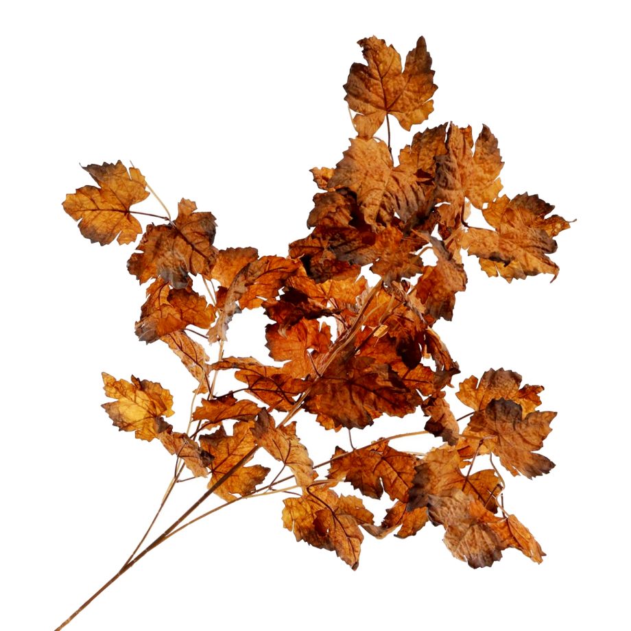FALL SPRAY MAPLE LEAF 43.25'' RUSTY BROWN
