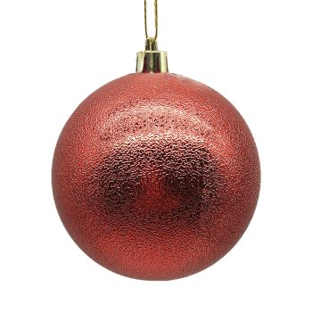 BALL TEXTURED 150MM RED