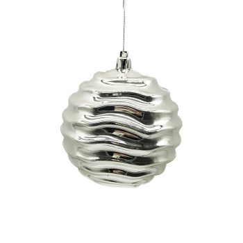 BALL WAVE 100MM SHINY SILVER