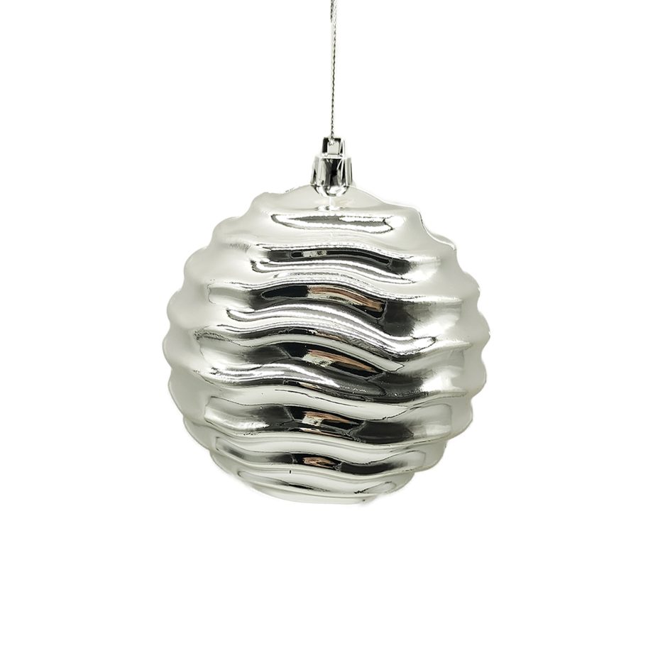 BALL WAVE 100MM SHINY SILVER