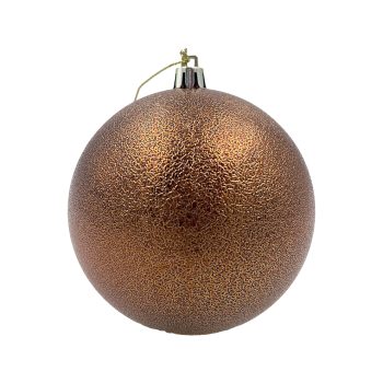 BALL TEXTURED 100MM CHOCOLATE