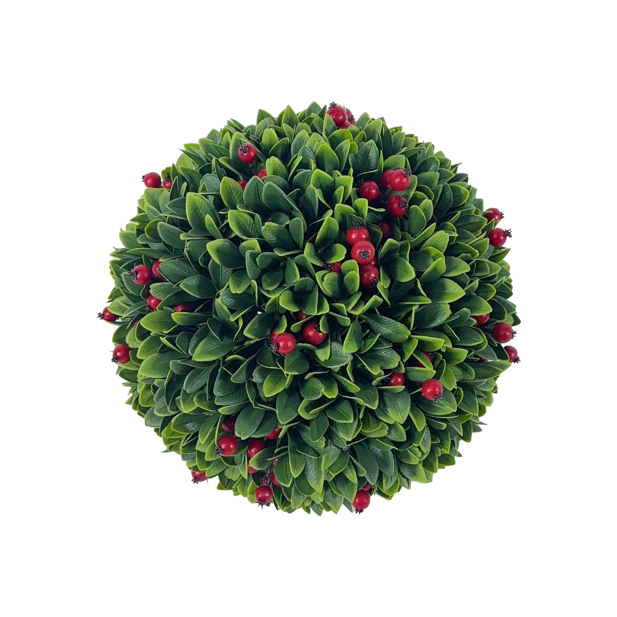 BALL BERRY BOXWOOD 7.5" RED/GREEN