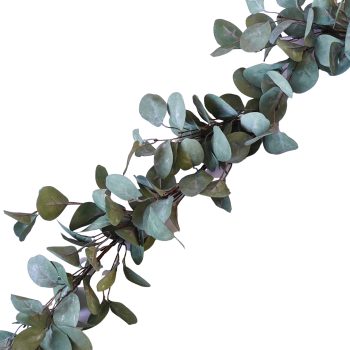 GARLAND DOLLAR EUCALYPTUS 60" GREEN