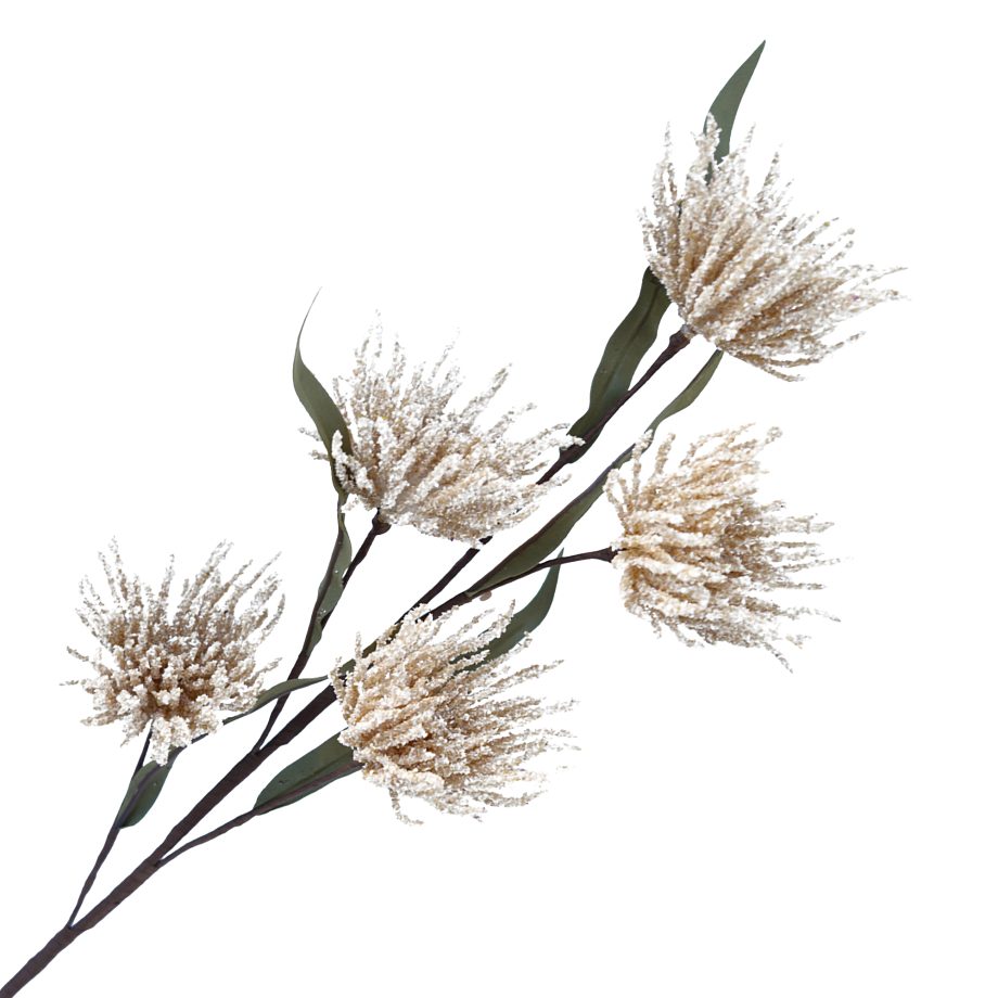 FALL SPRAY BRISTLE BLOSSOM 26" BEIGE