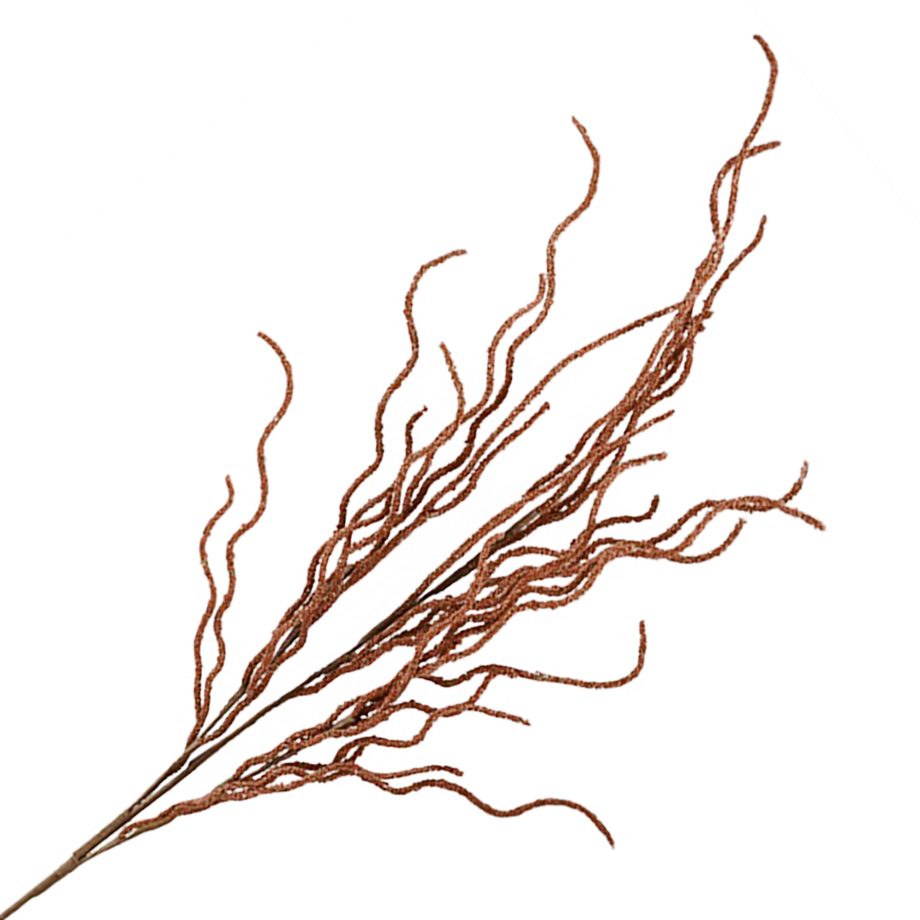 FALL SPRAY WILLOW SPIRAL 35.5" ORANGE