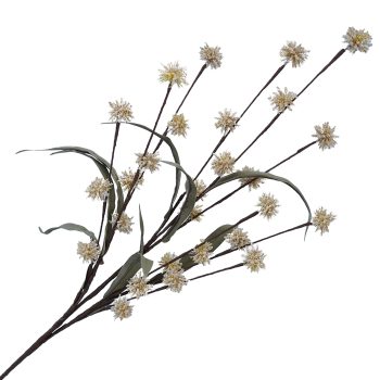 FALL SPRAY SANICULA FLORAL 29.5" BEIGE