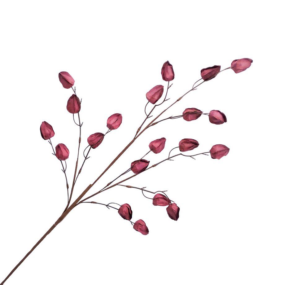 FALL SPRAY FLOWER BUD 33" BURGUNDY