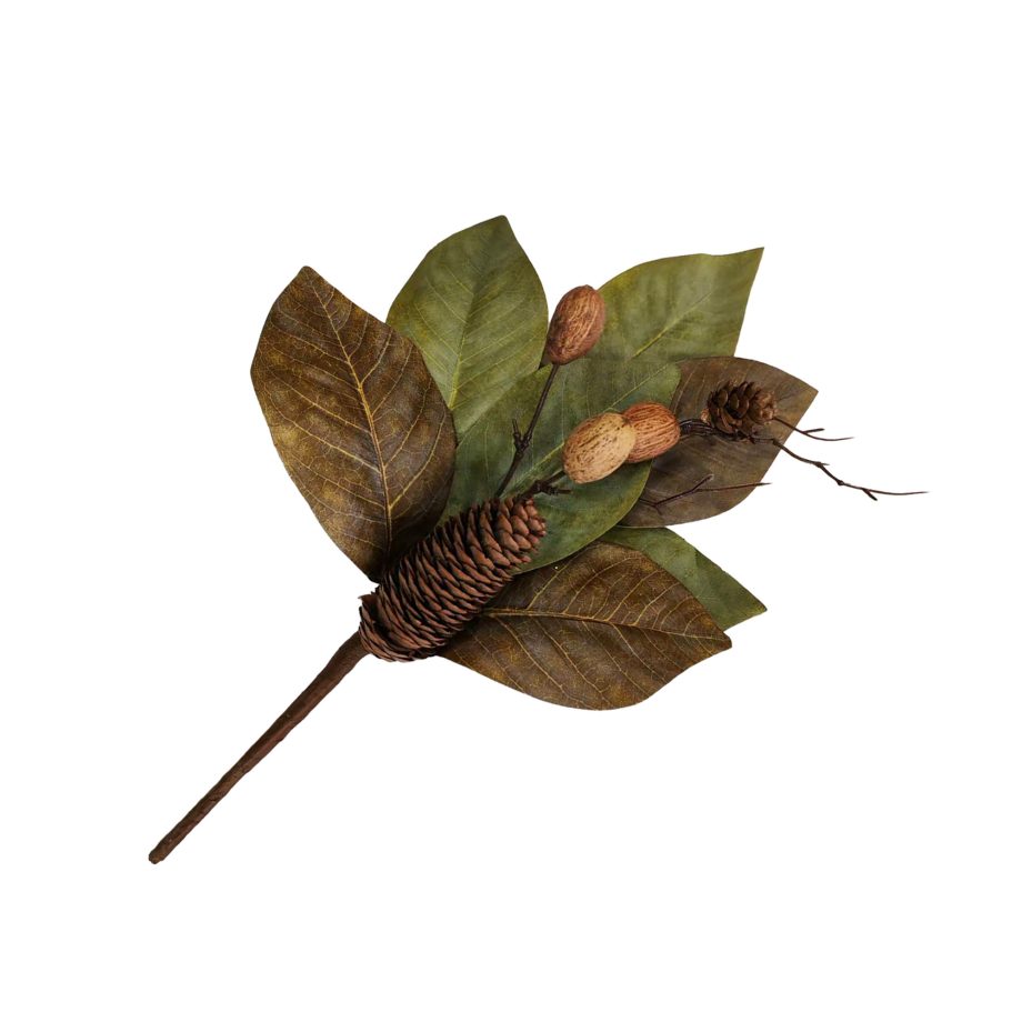 FALL SPRAY MAGNOLIA LEAF 16'' GREEN