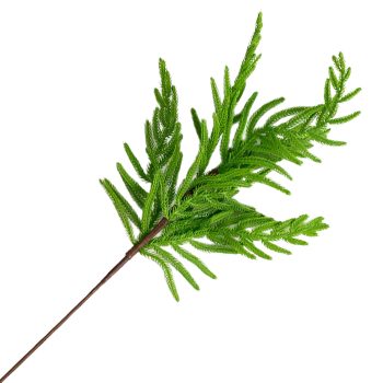 SPRAY NORFOLK PINE REAL TOUCH 18" GREEN/NATURAL