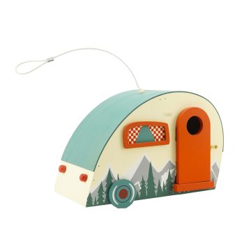 BIRDHOUSE - CAMPER, 11"X 6.7" X 7.5"