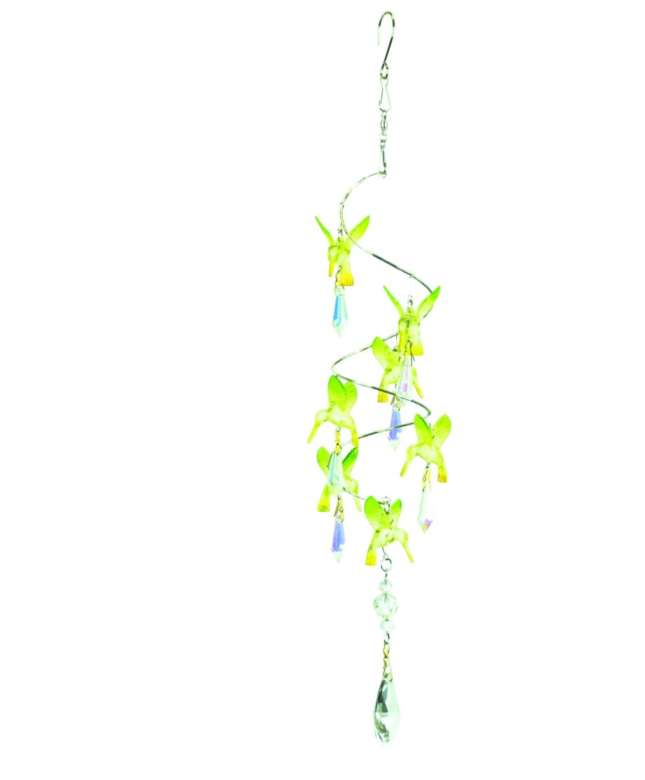 ACRYLIC TWISTER - HUMMINGBIRDS