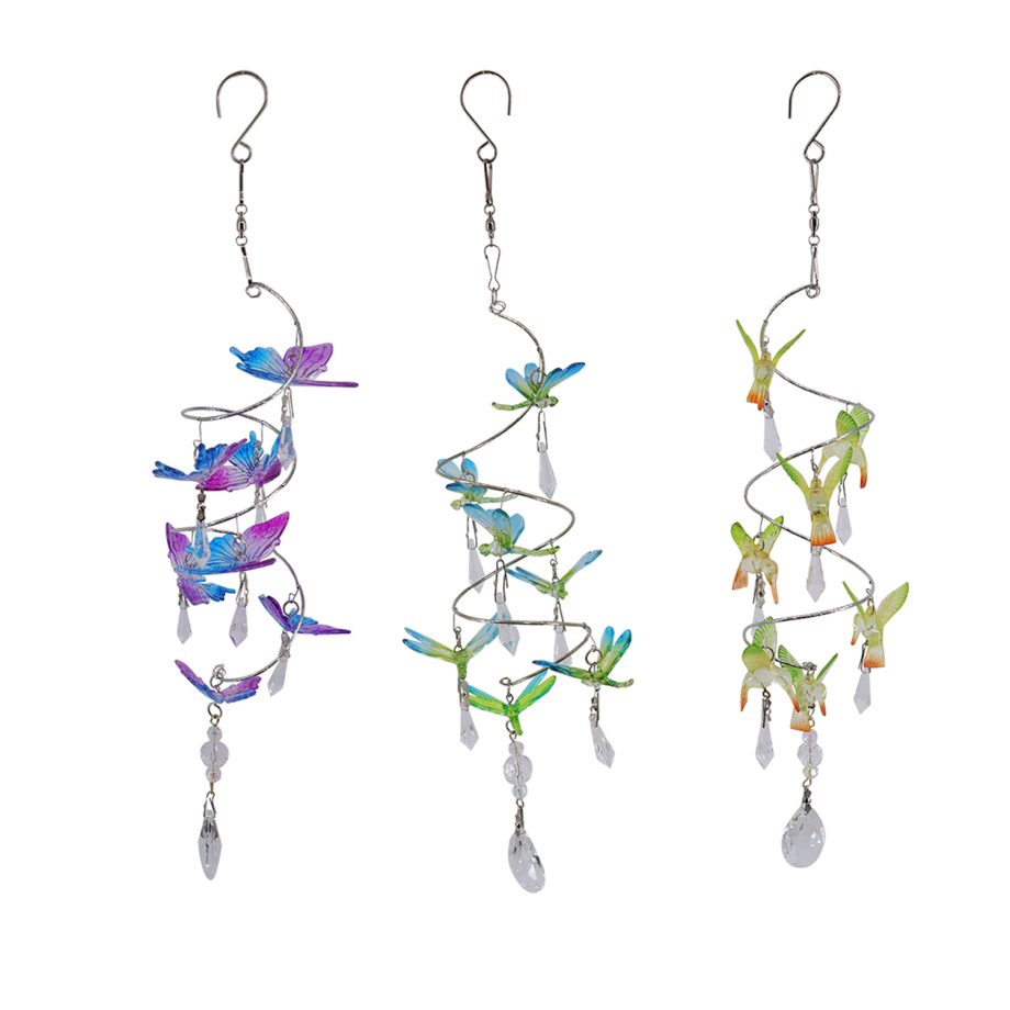 ACRYLIC & CRYSTAL TWISTER 3ASST