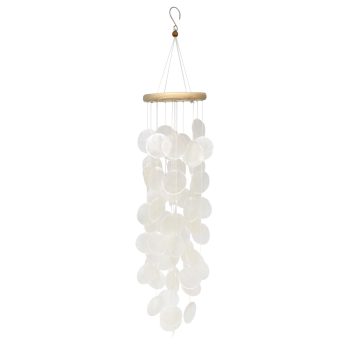 CAPIZ PEARL SHELLS WIND CHIME
