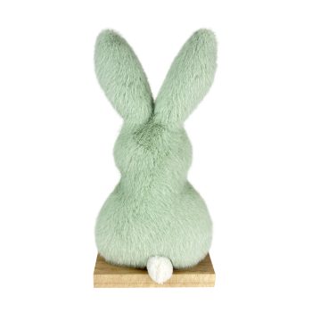 PLUSH RABBIT STANDING 10" GREEN