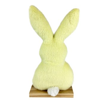PLUSH RABBIT STANDING 12" YELLOW