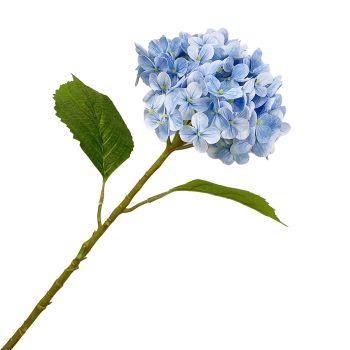 STEM HYDRANGEA 22" BLUE REAL TOUCH