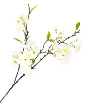 BRANCH ORIENTAL CHERRY BLOSSOM 24" WHITE